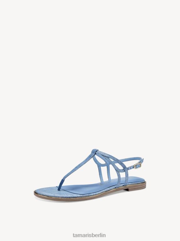 de Tamaris Frauen Sandale - blau/hellblau struk. 0LHV4762 Schuhe