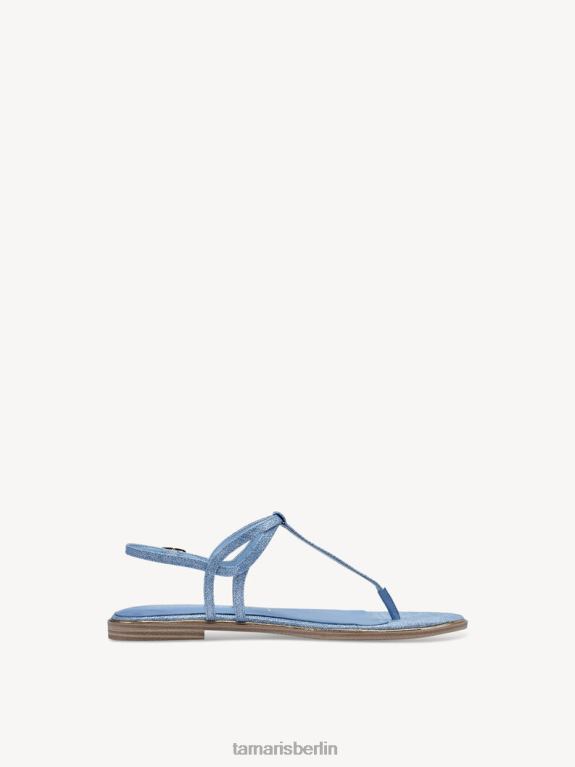 de Tamaris Frauen Sandale - blau/hellblau struk. 0LHV4762 Schuhe