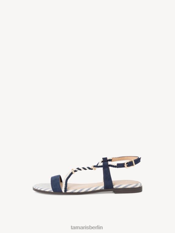 de Tamaris Frauen Sandale – blau/marinefarbener Kamm 0LHV4248 Schuhe