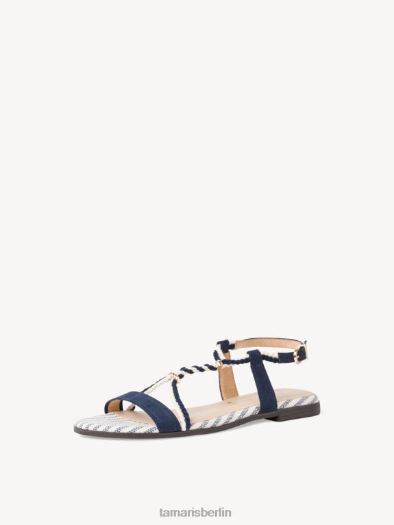 de Tamaris Frauen Sandale – blau/marinefarbener Kamm 0LHV4248 Schuhe