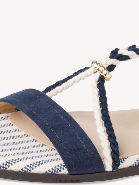 de Tamaris Frauen Sandale – blau/marinefarbener Kamm 0LHV4248 Schuhe