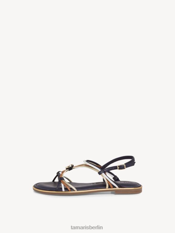 de Tamaris Frauen Sandale – blau/marinefarbener Kamm 0LHV4427 Schuhe