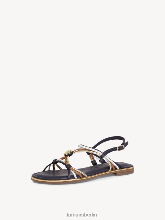de Tamaris Frauen Sandale – blau/marinefarbener Kamm 0LHV4427 Schuhe