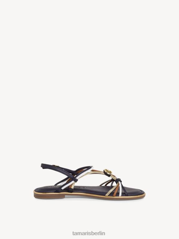 de Tamaris Frauen Sandale – blau/marinefarbener Kamm 0LHV4427 Schuhe