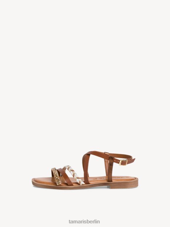 de Tamaris Frauen Sandale – braun/cognacfarbener Kamm 0LHV431 Schuhe