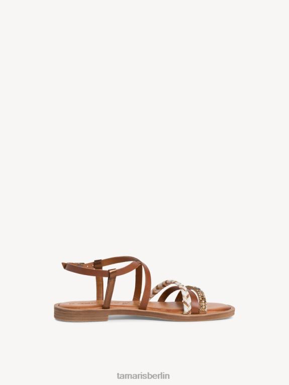 de Tamaris Frauen Sandale – braun/cognacfarbener Kamm 0LHV431 Schuhe