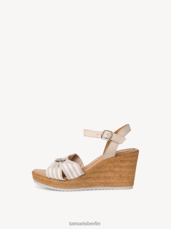 de Tamaris Frauen Sandale mit Absatz - Beige 0LHV41839 Schuhe