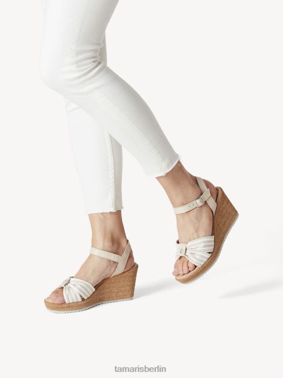 de Tamaris Frauen Sandale mit Absatz - Beige 0LHV41839 Schuhe
