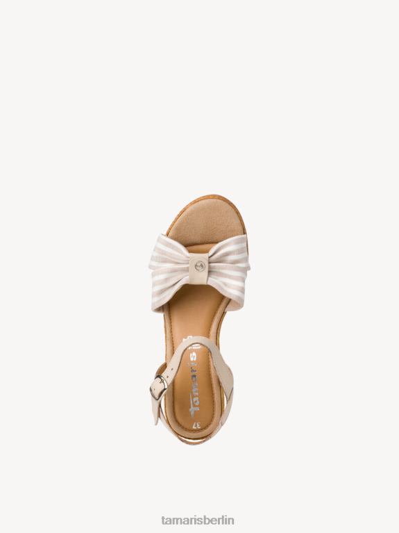 de Tamaris Frauen Sandale mit Absatz - Beige 0LHV41839 Schuhe
