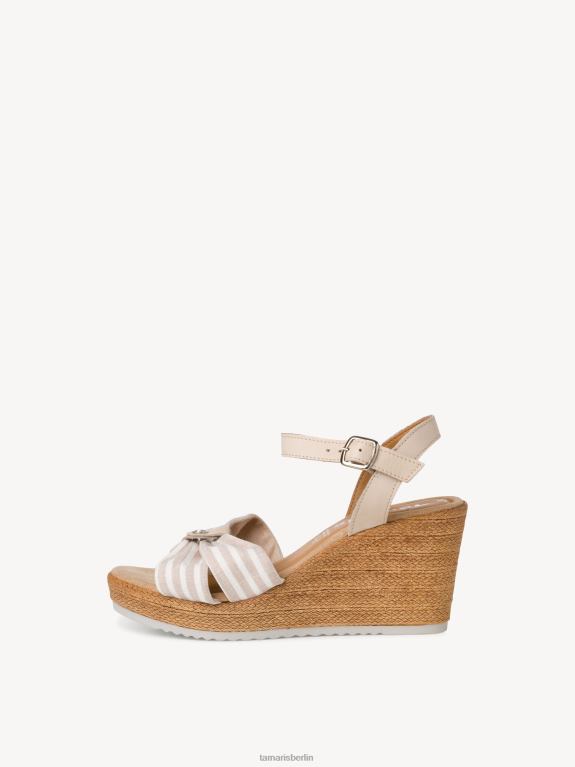 de Tamaris Frauen Sandale mit Absatz - Beige 0LHV41839 Schuhe