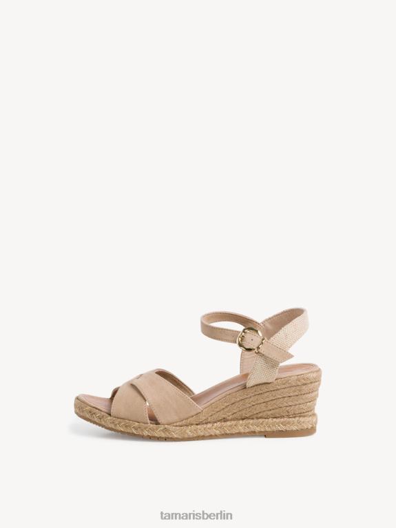 de Tamaris Frauen Sandale mit Absatz - Beige 0LHV42354 Schuhe