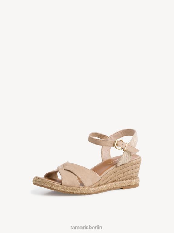 de Tamaris Frauen Sandale mit Absatz - Beige 0LHV42354 Schuhe