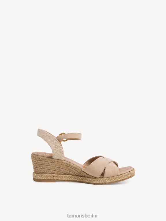 de Tamaris Frauen Sandale mit Absatz - Beige 0LHV42354 Schuhe