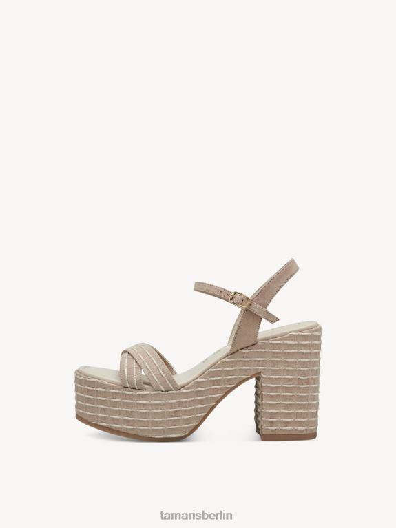 de Tamaris Frauen Sandale mit Absatz - Beige 0LHV423 Schuhe