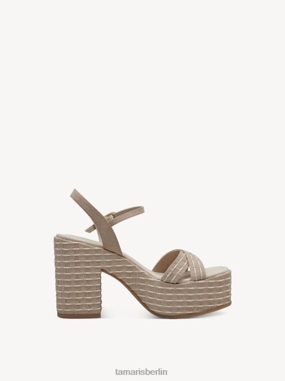 de Tamaris Frauen Sandale mit Absatz - Beige 0LHV423 Schuhe