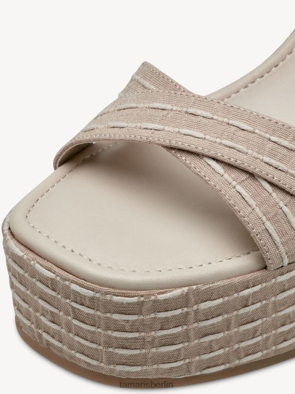 de Tamaris Frauen Sandale mit Absatz - Beige 0LHV423 Schuhe