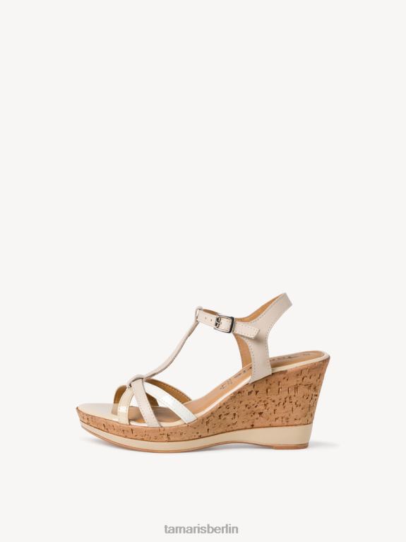 de Tamaris Frauen Sandale mit Absatz – Beige/Beige-Kamm 0LHV41263 Schuhe