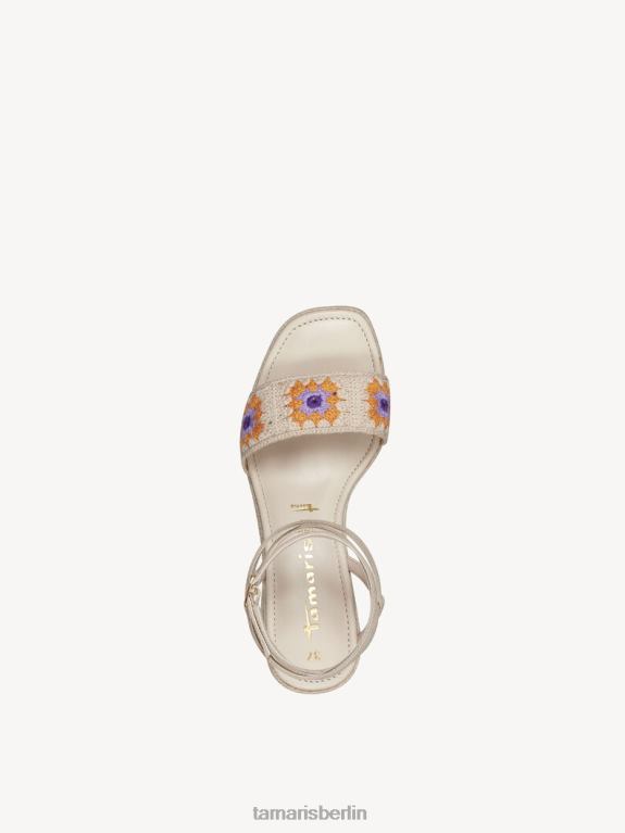 de Tamaris Frauen Sandale mit Absatz – Beige/Beige-Kamm 0LHV4266 Schuhe