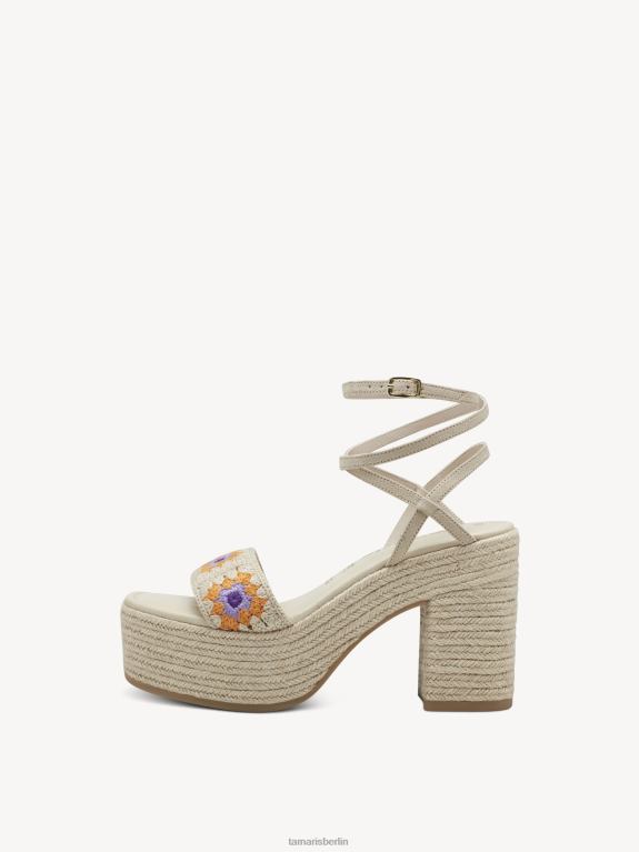 de Tamaris Frauen Sandale mit Absatz – Beige/Beige-Kamm 0LHV4266 Schuhe
