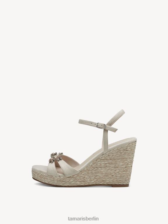 de Tamaris Frauen Sandale mit Absatz – Beige/Muschel 0LHV4676 Schuhe