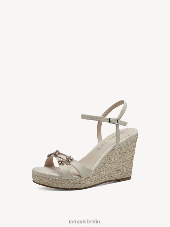 de Tamaris Frauen Sandale mit Absatz – Beige/Muschel 0LHV4676 Schuhe