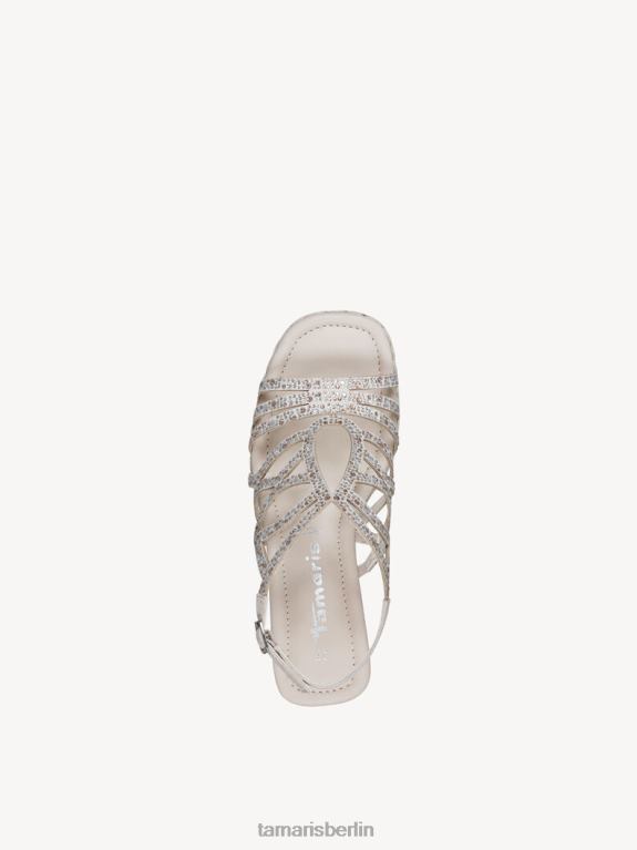 de Tamaris Frauen Sandale mit Absatz – Beige/Muschel 0LHV4717 Schuhe