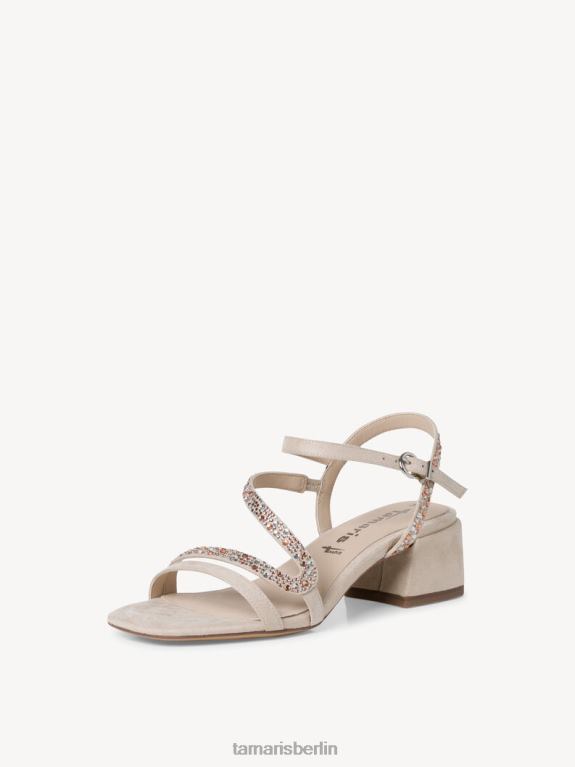 de Tamaris Frauen Sandale mit Absatz – Beige/Muschel 0LHV4975 Schuhe