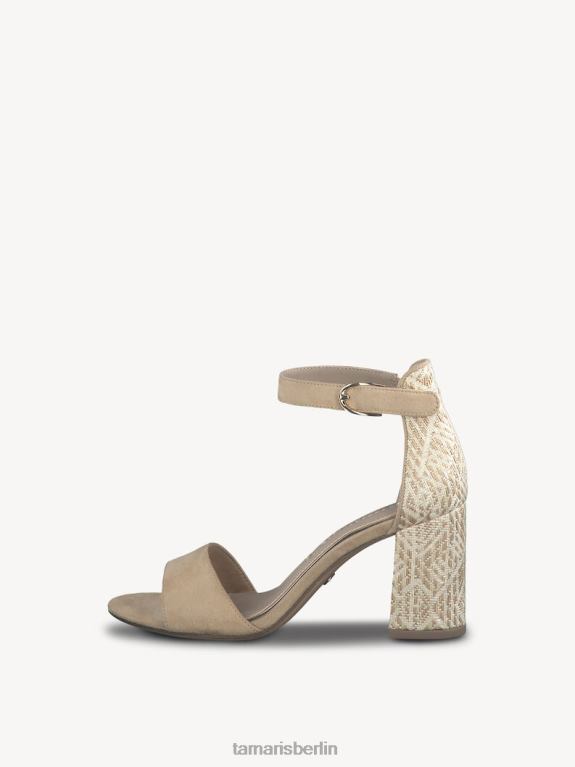 de Tamaris Frauen Sandale mit Absatz – Beige/Naturkamm 0LHV41464 Schuhe