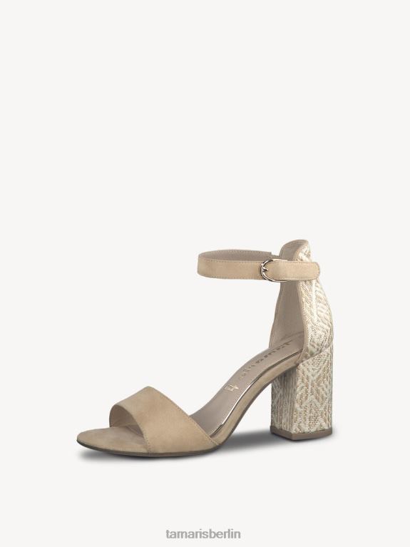 de Tamaris Frauen Sandale mit Absatz – Beige/Naturkamm 0LHV41464 Schuhe