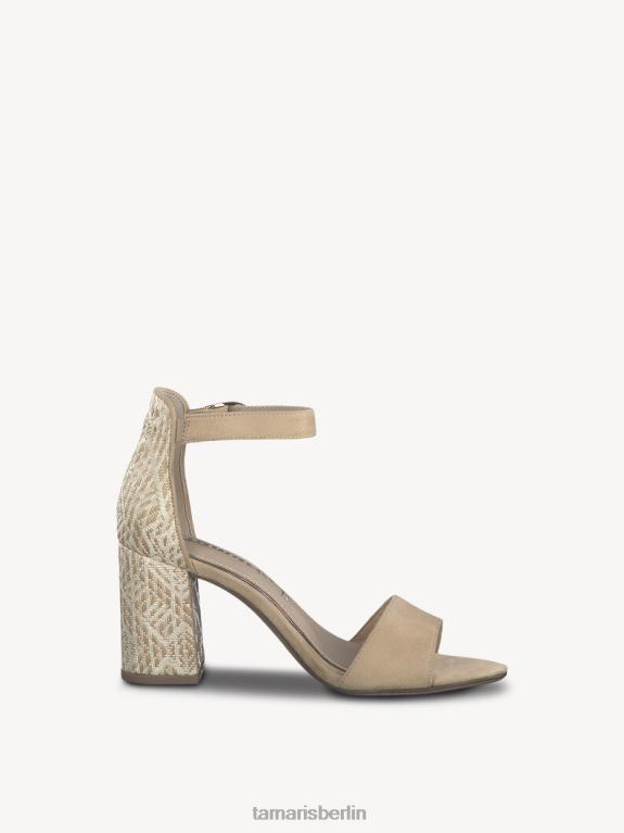 de Tamaris Frauen Sandale mit Absatz – Beige/Naturkamm 0LHV41464 Schuhe