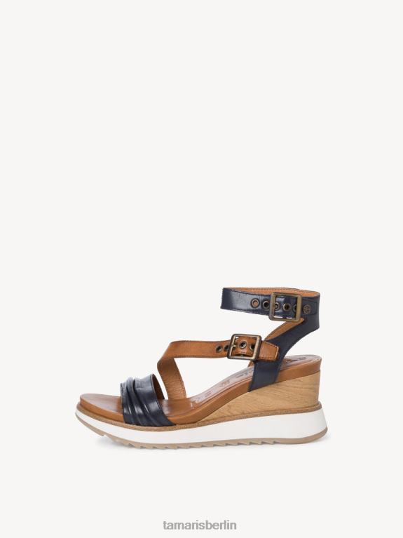 de Tamaris Frauen Sandale mit Absatz – Blau/Marineblau 0LHV42087 Schuhe