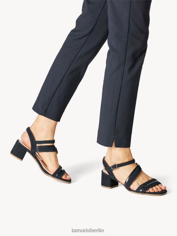 de Tamaris Frauen Sandale mit Absatz – Blau/Marineblau 0LHV461 Schuhe