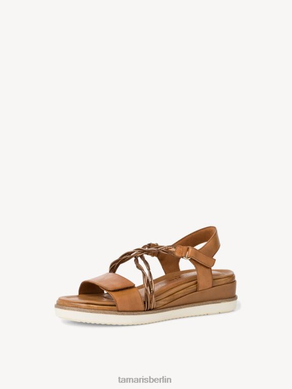 de Tamaris Frauen Sandale mit Absatz – Braun/Cognac-Kamm 0LHV41169 Schuhe