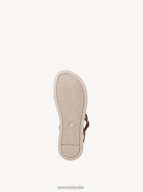 de Tamaris Frauen Sandale mit Absatz – Braun/Cognac-Kamm 0LHV42121 Schuhe