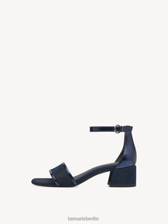 de Tamaris Frauen Sandale mit Absatz – Glamourblau/Marineblau 0LHV4399 Schuhe