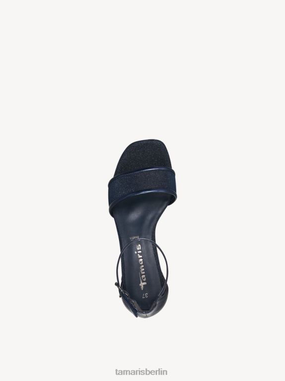 de Tamaris Frauen Sandale mit Absatz – Glamourblau/Marineblau 0LHV4399 Schuhe