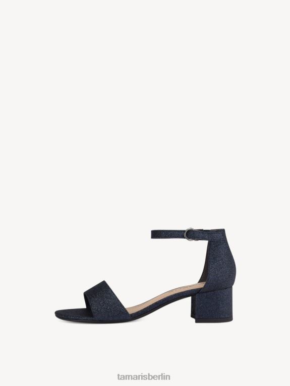 de Tamaris Frauen Sandale mit Absatz – Glamourblau/Marineblau 0LHV4440 Schuhe