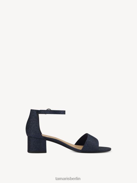 de Tamaris Frauen Sandale mit Absatz – Glamourblau/Marineblau 0LHV4440 Schuhe