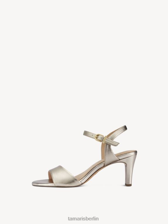 de Tamaris Frauen Sandale mit Absatz – Gold/Hellgold 0LHV4940 Schuhe