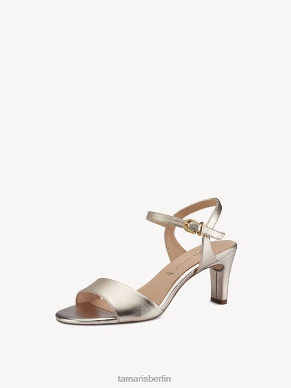 de Tamaris Frauen Sandale mit Absatz – Gold/Hellgold 0LHV4940 Schuhe