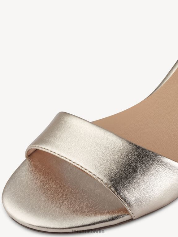 de Tamaris Frauen Sandale mit Absatz – Gold/Hellgold 0LHV4940 Schuhe