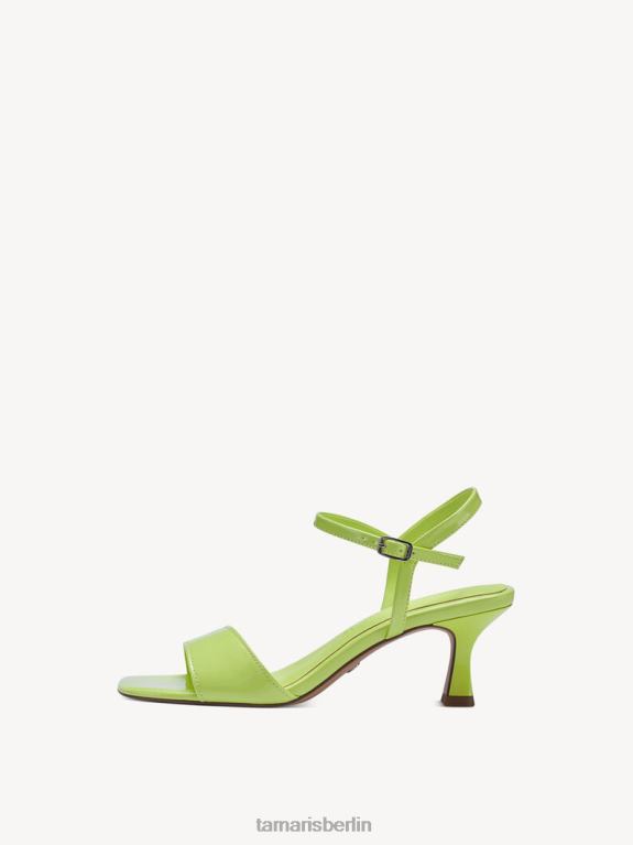 de Tamaris Frauen Sandale mit Absatz – Grün/Limette-Lack 0LHV4372 Schuhe