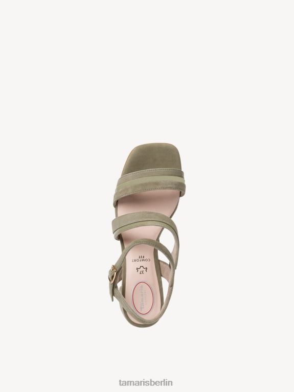 de Tamaris Frauen Sandale mit Absatz – Grün/Salbei 0LHV41512 Schuhe