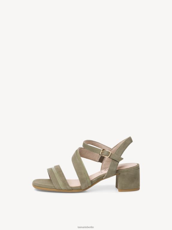 de Tamaris Frauen Sandale mit Absatz – Grün/Salbei 0LHV41512 Schuhe