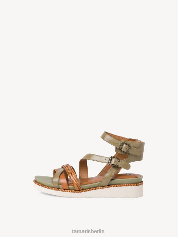 de Tamaris Frauen Sandale mit Absatz – Grün/Salbei 0LHV42304 Schuhe