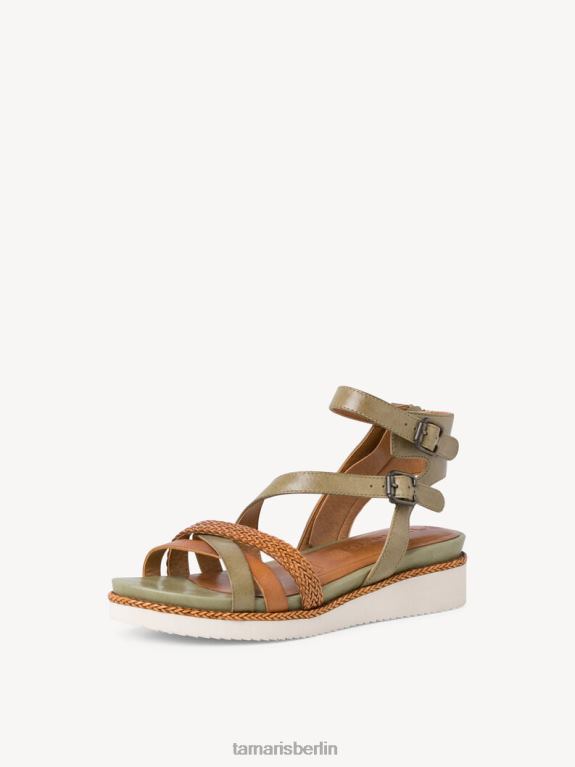 de Tamaris Frauen Sandale mit Absatz – Grün/Salbei 0LHV42304 Schuhe