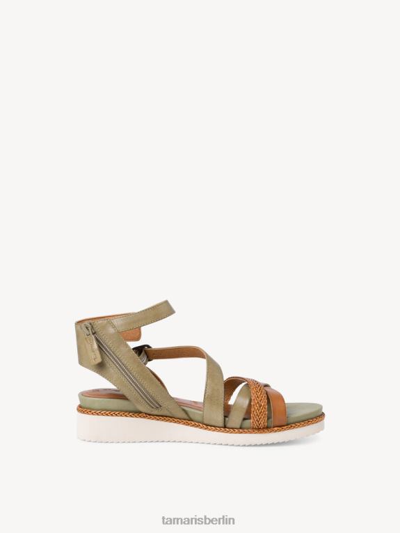 de Tamaris Frauen Sandale mit Absatz – Grün/Salbei 0LHV42304 Schuhe