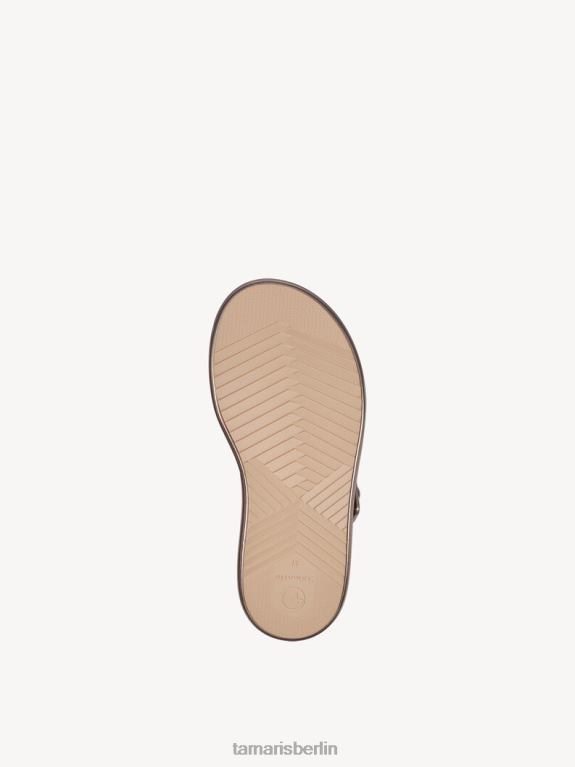 de Tamaris Frauen Sandale mit Absatz – Metallic/Hellgold 0LHV4114 Schuhe