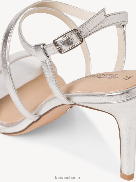 de Tamaris Frauen Sandale mit Absatz – Metallic/Silber 0LHV41177 Schuhe