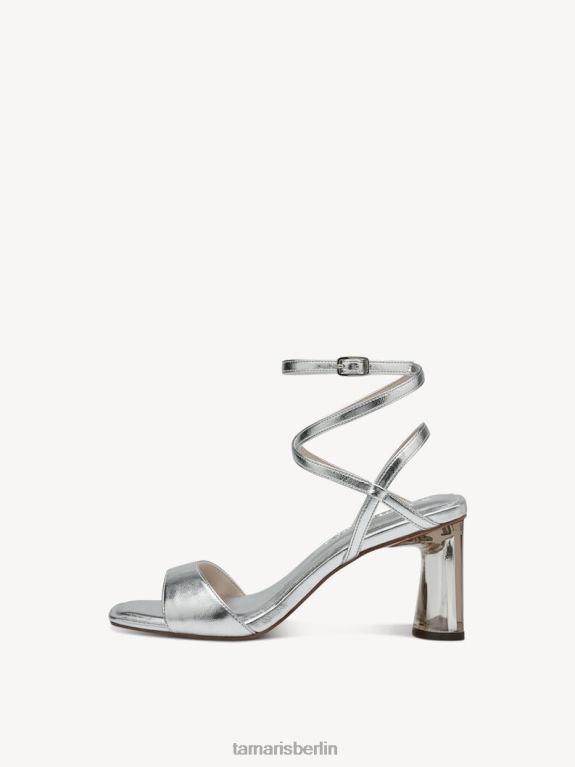 de Tamaris Frauen Sandale mit Absatz – Metallic/Silber 0LHV42163 Schuhe